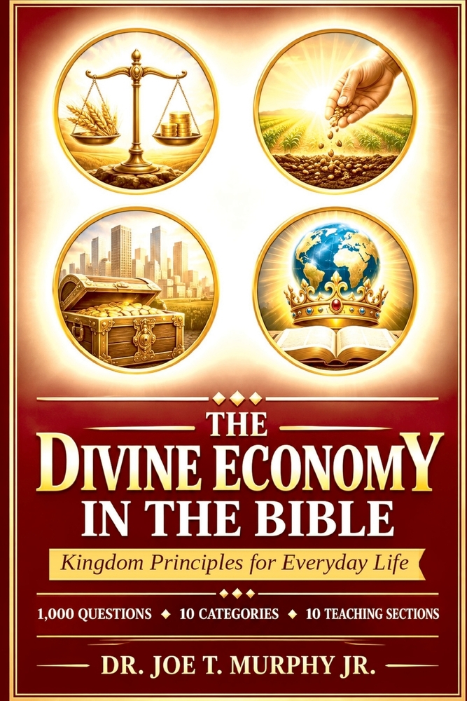 THE DIVINE ECONOMY IN THE BIBLE ◆ Kingdom Principles for Everyday Life: 1,000 Scripture-Based Questions ◆ 10 Categories ◆ 10 Teachin cover