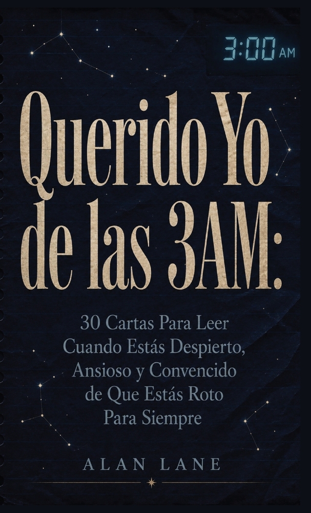 Querido Yo de las 3AM: 30 Cartas Para Leer Cuando Estás Despierto, Ansioso y Convencido de Que Estás Roto Para Siempre cover
