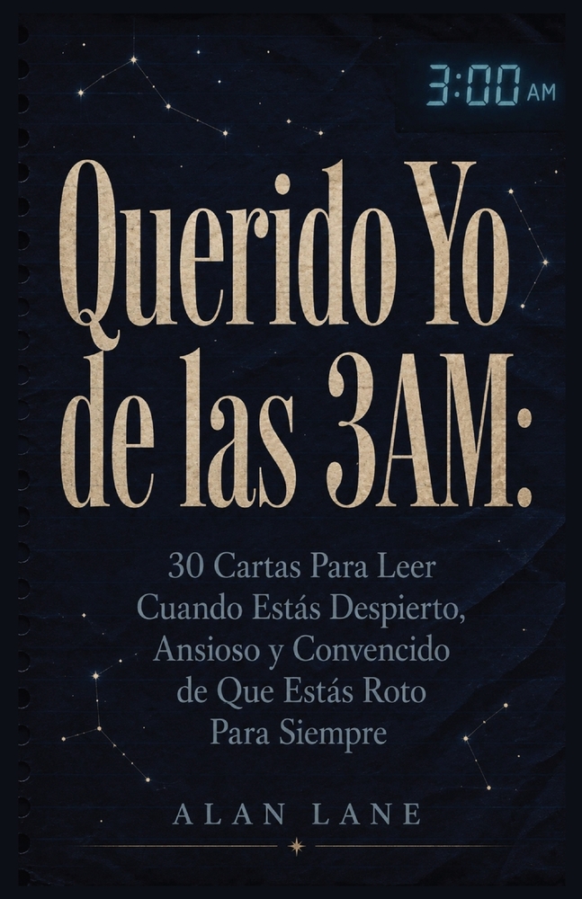 Querido Yo de las 3AM: 30 Cartas Para Leer Cuando Estás Despierto, Ansioso y Convencido de Que Estás Roto Para Siempre cover