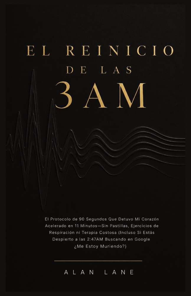 El Reinado De Las 3am: El Protocolo de 90 Segundos Que Detuvo Mi Corazón Acelerado en 11 Minutos - Sin Pastillas, Ejercicios de Respiración ni Terapia cover