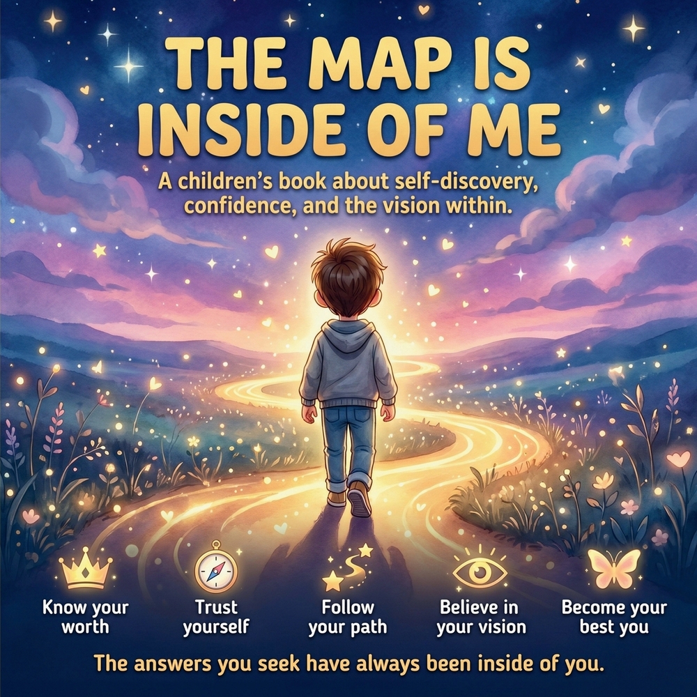 The Map Is Inside of Me: A Children's Guide to Emotional Intelligence, Self-Regulation, and Creating the Life You Choose. cover