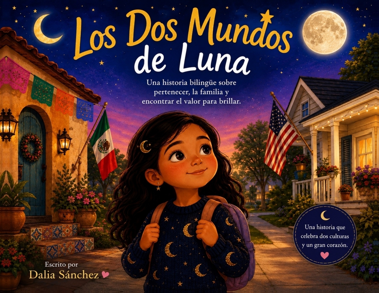 Los dos mundos de Luna cover