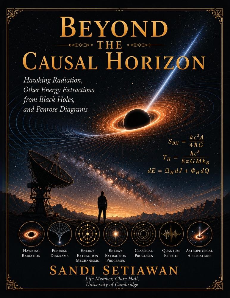 Beyond The Causal Horizon: Hawking Radiation, Other Energy Extractions from Black Holes, and Penrose Diagrams cover