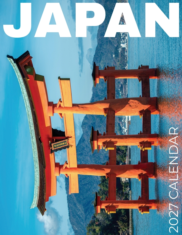 Japan 2027 Calendar cover