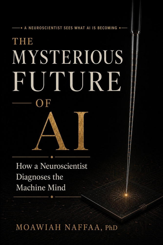 The Mysterious Future of AI cover