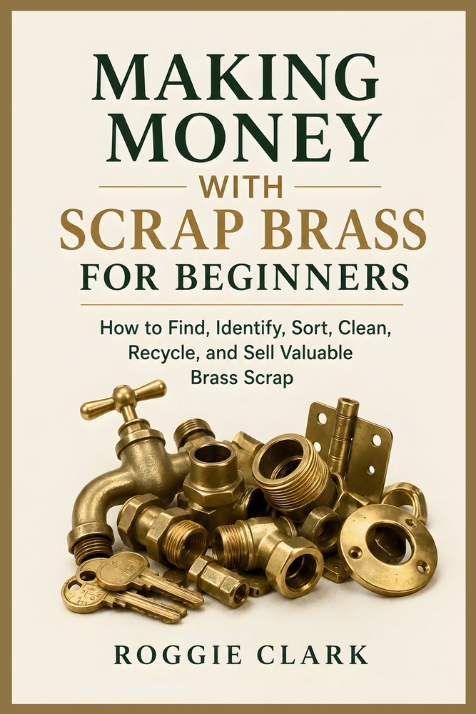 Making Money With Scrap Brass for Beginners: How to Find, Identify, Sort, Clean, Recycle, and Sell Valuable Brass Scrap cover