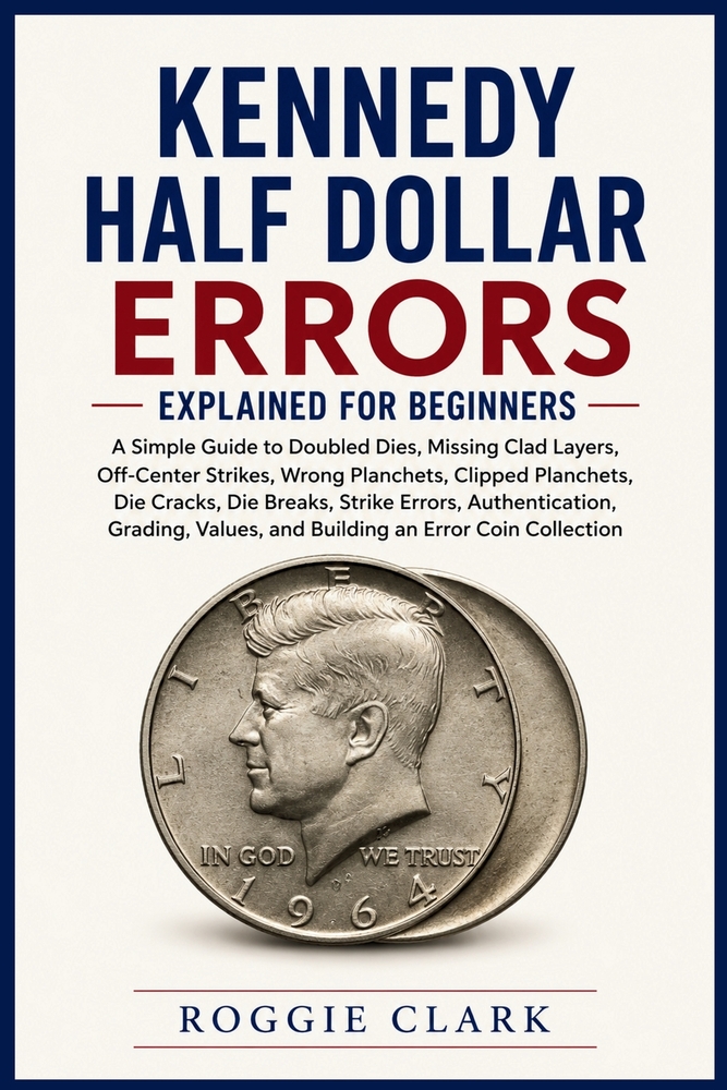 Kennedy Half Dollar Errors Explained for Beginners: A Simple Guide to Doubled Dies, Missing Clad Layers, Off-Center Strikes, Wrong Planchets, Clipped cover
