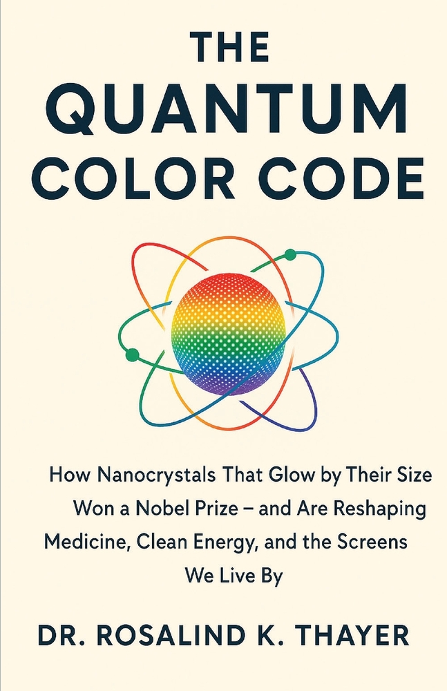 The Quantum Color Code: How Nanocrystals That Glow by Their Size Won a Nobel Prize - and Are Reshaping Medicine, Clean Energy, and the Screens We Live cover
