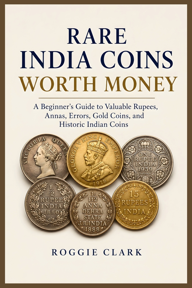 Rare India Coins Worth Money: A Beginner's Guide to Valuable Rupees, Annas, Errors, Gold Coins, and Historic Indian Coins cover