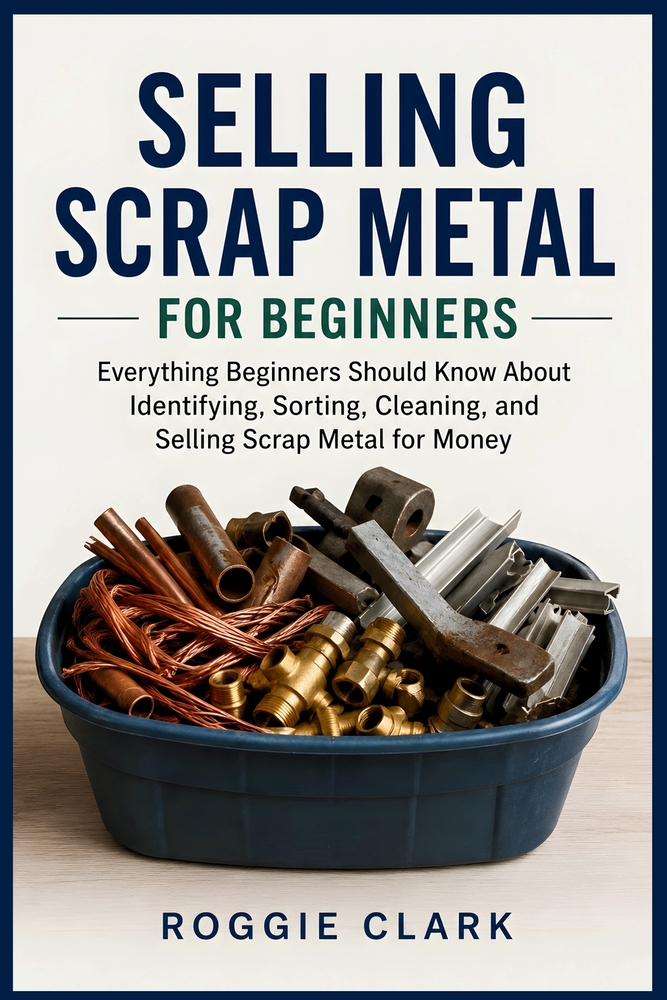 Selling Scrap Metal for Beginners: Everything Beginners Should Know About Identifying, Sorting, Cleaning, and Selling Scrap Metal for Money cover