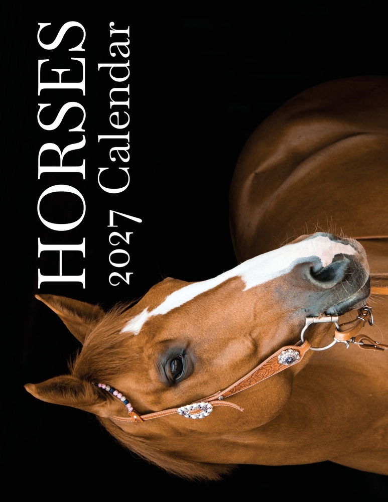 Horses 2027 Calendar cover