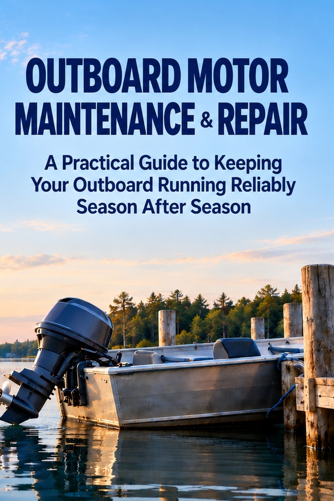 Outboard Motor Maintenance & Repair: A Practical Guide to Keeping Your Outboard Running Reliably Season After Season cover