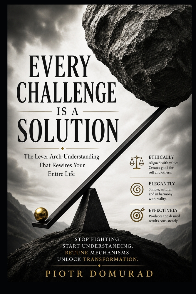 Every Challenge Is a Solution: The Lever Arch-Understanding That Rewires Your Entire Life cover