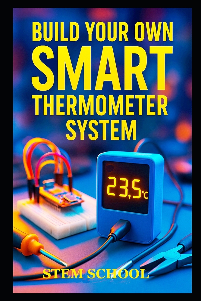 Build Your Own Smart Thermometer System: DIY IoT Temperature Monitoring with Sensors cover