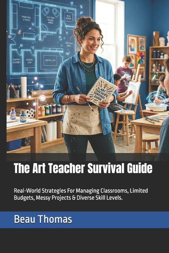 The Art Teacher Survival Guide: Real-World Strategies For Managing Classrooms, Limited Budgets, Messy Projects & Diverse Skill Levels. cover