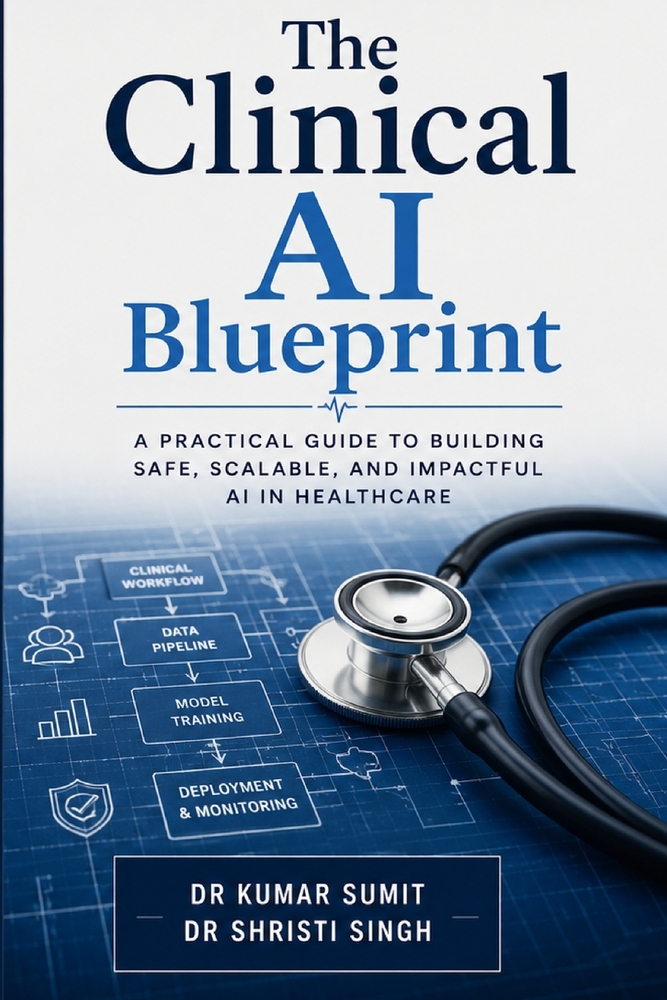 The Clinical AI Blueprint: Deploying Intelligent Healthcare Systems for Safe, Scalable, and Data-Driven Patient Care cover
