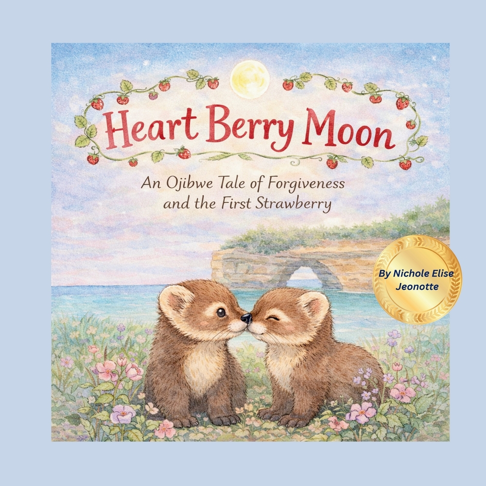 Heart Berry Moon: A Native Tale of Forgiveness and the First Strawberry cover
