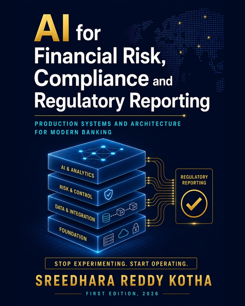 AI for Financial Risk, Compliance and Regulatory Reporting: Production Systems and Architecture for Modern Banking cover