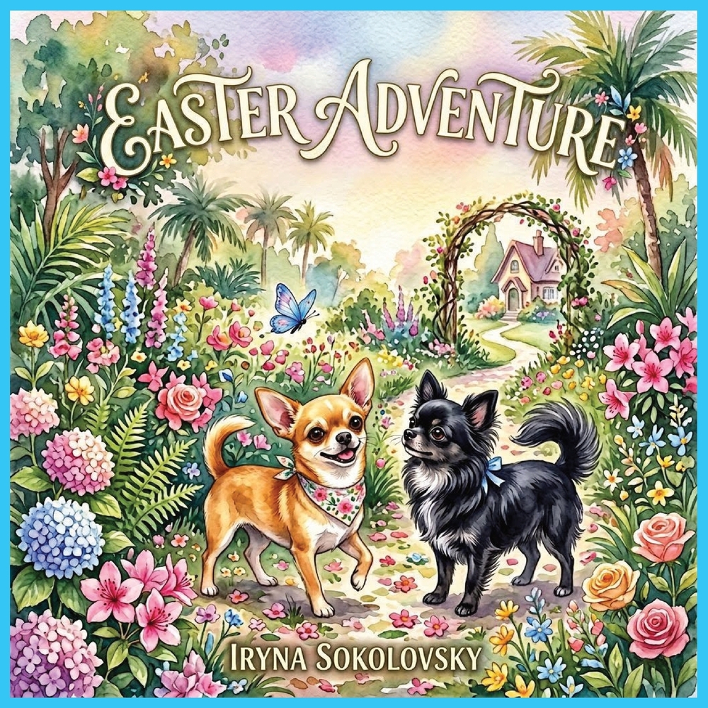 Easter Adventure: Bunny, Easter, Dogs, Chihuahuas, Easter book for kids, Turtle, Birds, Squirrel, Rabbit. cover