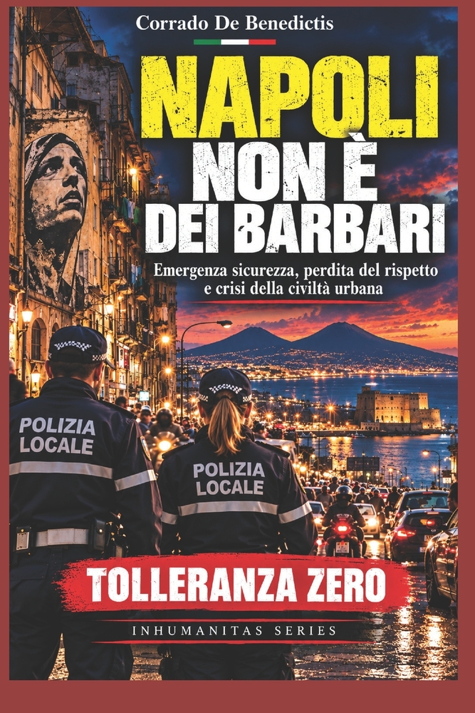 Napoli non è dei barbari: Emergenza sicurezza, perdita del rispetto e crisi della civiltà urbana cover