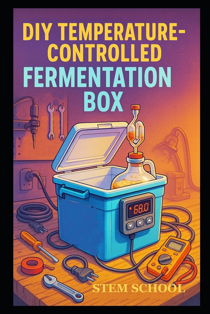 DIY Temperature-Controlled Fermentation Box: Build a Smart, Precise Home Fermenter cover