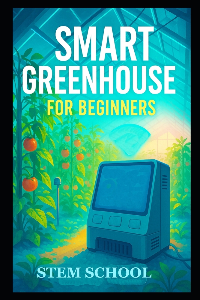 Smart Greenhouse for Beginners: A Practical Guide of Building, Automating, and Growing Efficient Greenhouse Systems cover