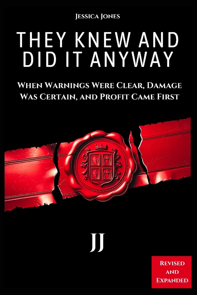 They Knew - And Did It Anyway: When Warnings Were Clear, Damage Was Certain, and Profit Came First cover