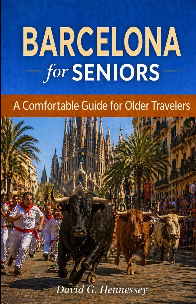 Barcelona for Seniors: A Comfortable Guide for Older Travelers cover