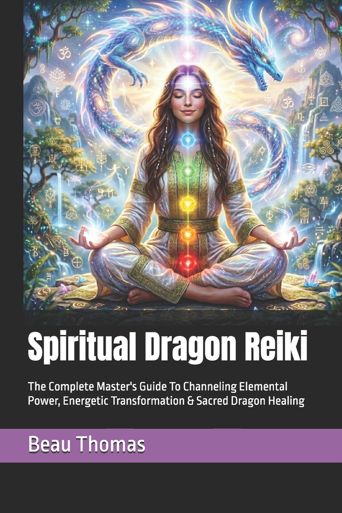 Spiritual Dragon Reiki: The Complete Master's Guide To Channeling Elemental Power, Energetic Transformation & Sacred Dragon Healing cover