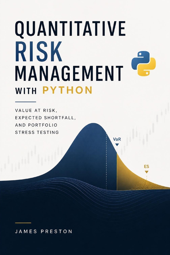 Quantitative Risk Management with Python: Value at Risk, Expected Shortfall, and Portfolio Stress Testing cover
