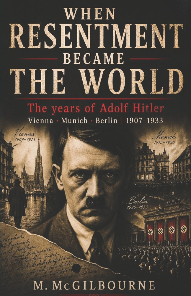 When Resentment Became The World: The years of Adolf Hitler Vienna - Munich - Berlin 1907-1933 cover