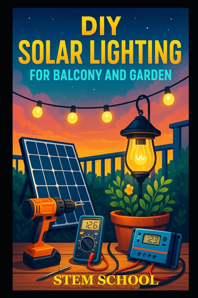 DIY Solar Lighting for Balcony and Garden: Easy Off-Grid Lighting Projects for Smart Outdoor Design cover