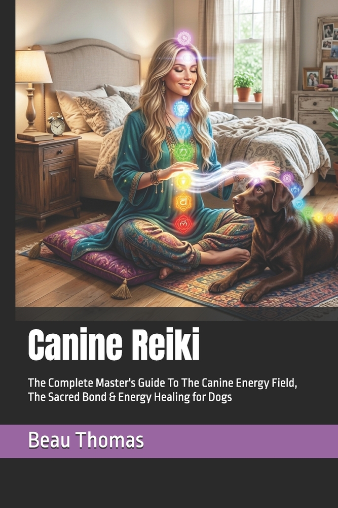 Canine Reiki: The Complete Master's Guide To The Canine Energy Field, The Sacred Bond & Energy Healing for Dogs cover
