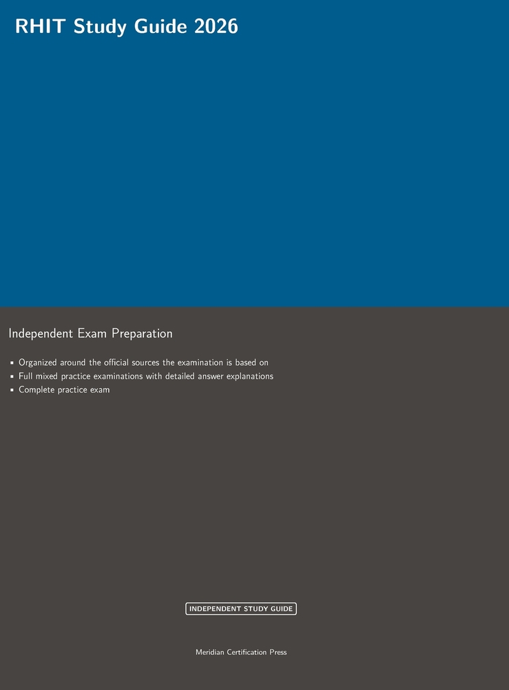 RHIT Study Guide 2026 cover