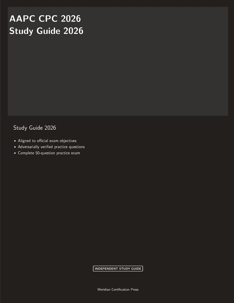 AAPC CPC 2026 Study Guide cover