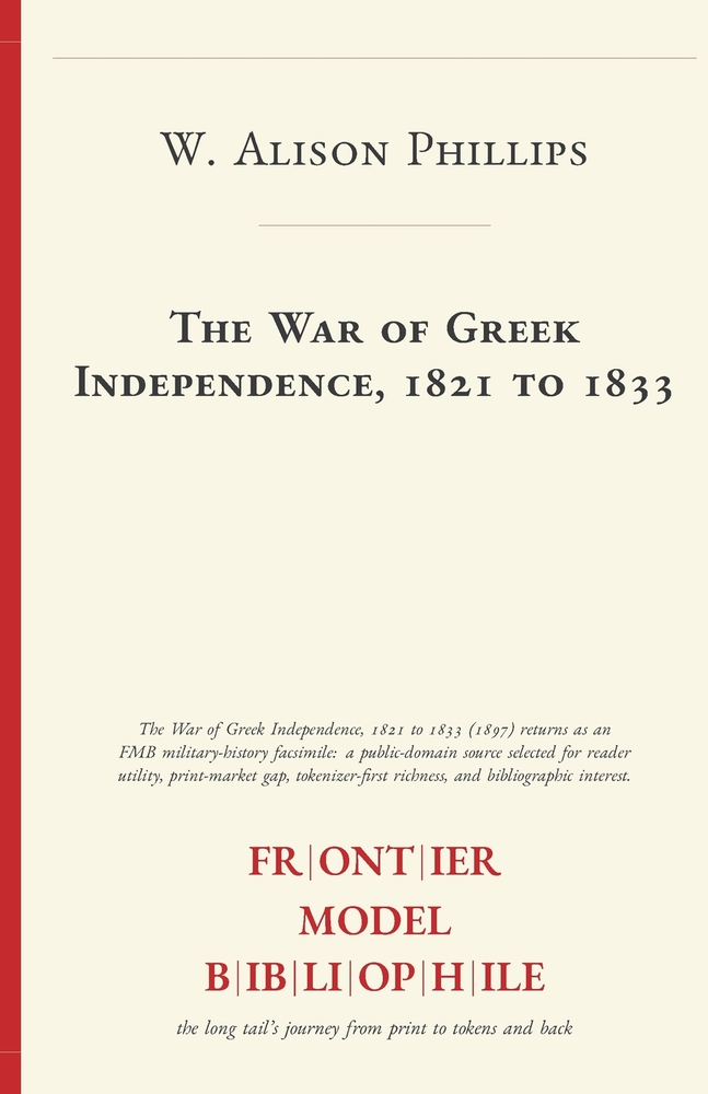 The War of Greek Independence, 1821 to 1833 cover