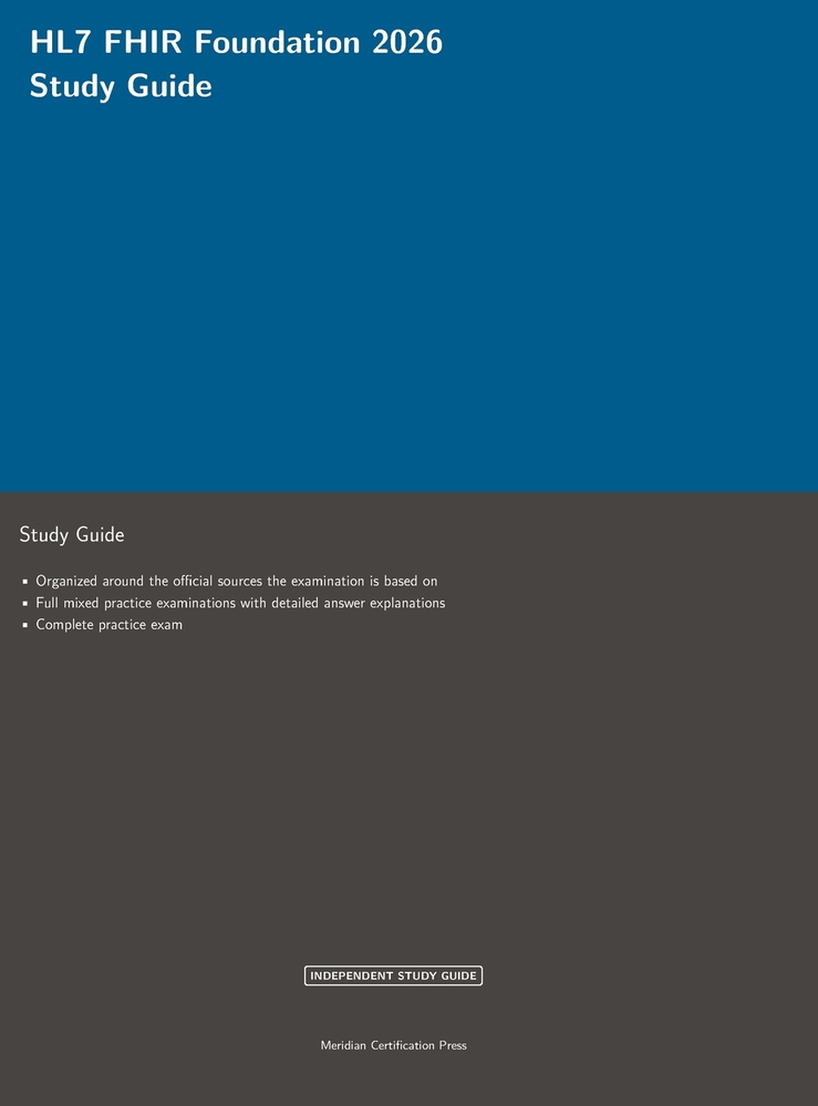 HL7 FHIR Foundation 2026 Study Guide cover