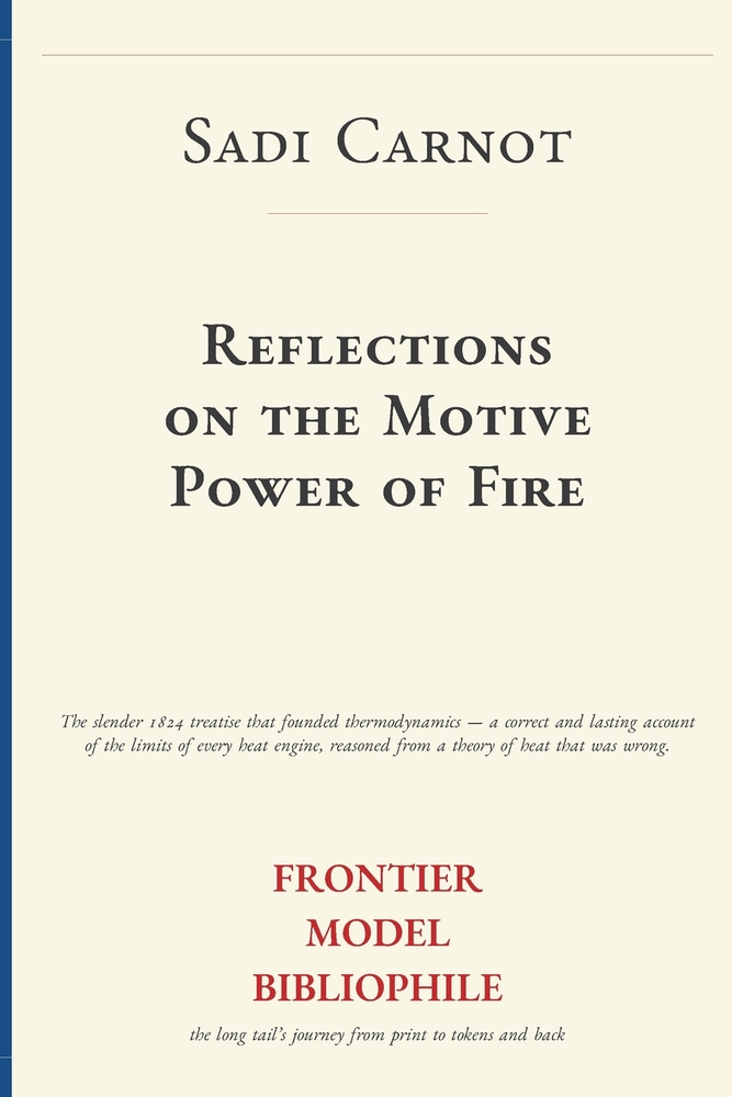 Reflections on the Motive Power of Fire cover