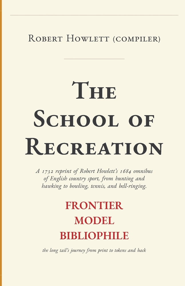 The School of Recreation cover