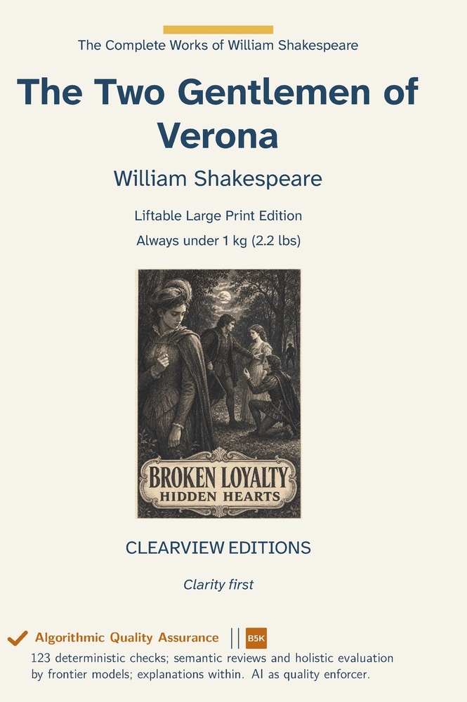 The Two Gentlemen of Verona cover