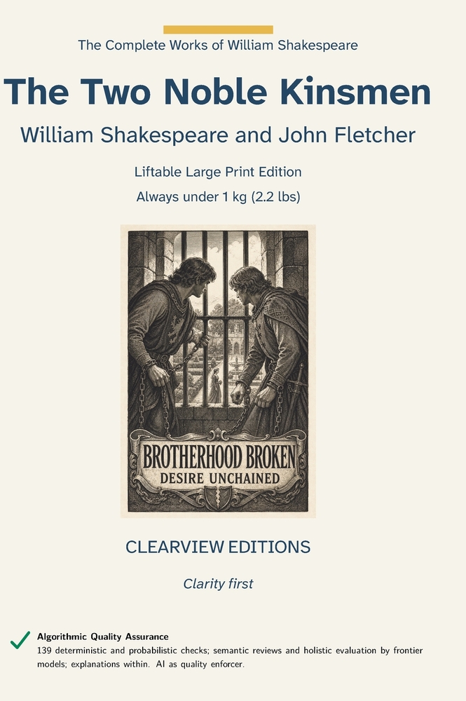 The Two Noble Kinsmen cover
