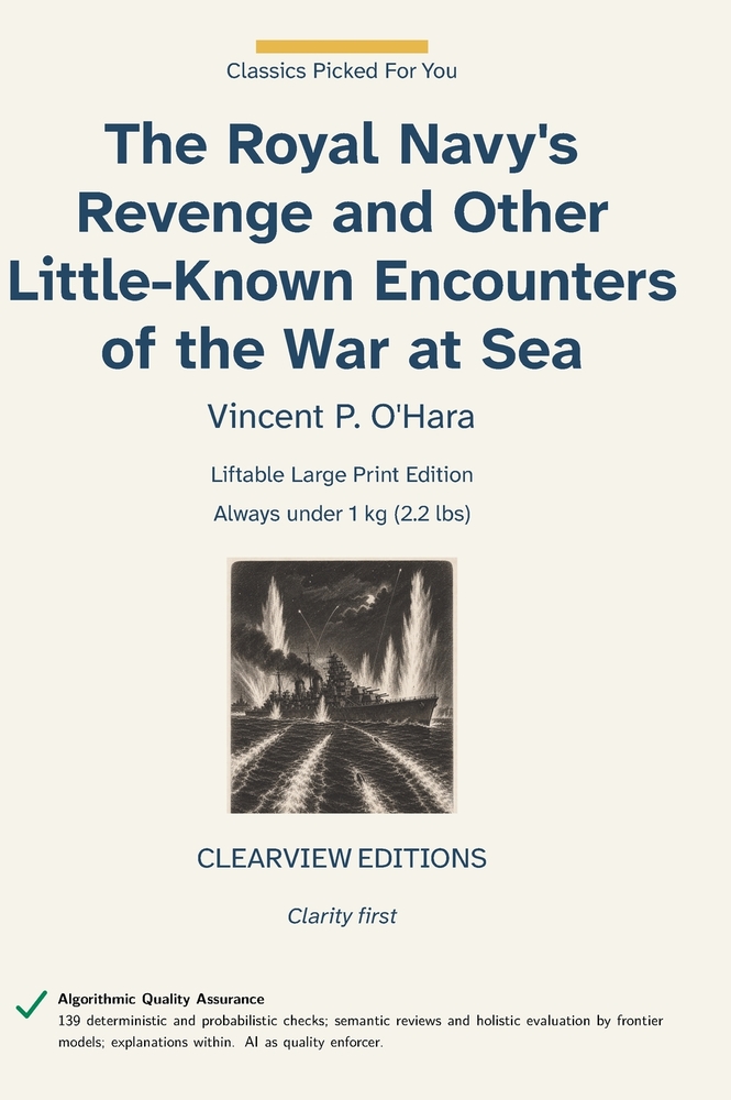 The Royal Navy's Revenge and Other Little-Known Encounters of the War at Sea cover