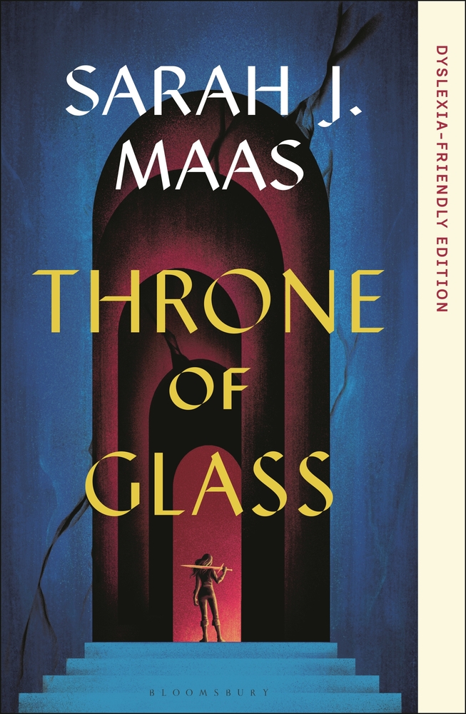 Throne of Glass: Dyslexia-Friendly Edition cover