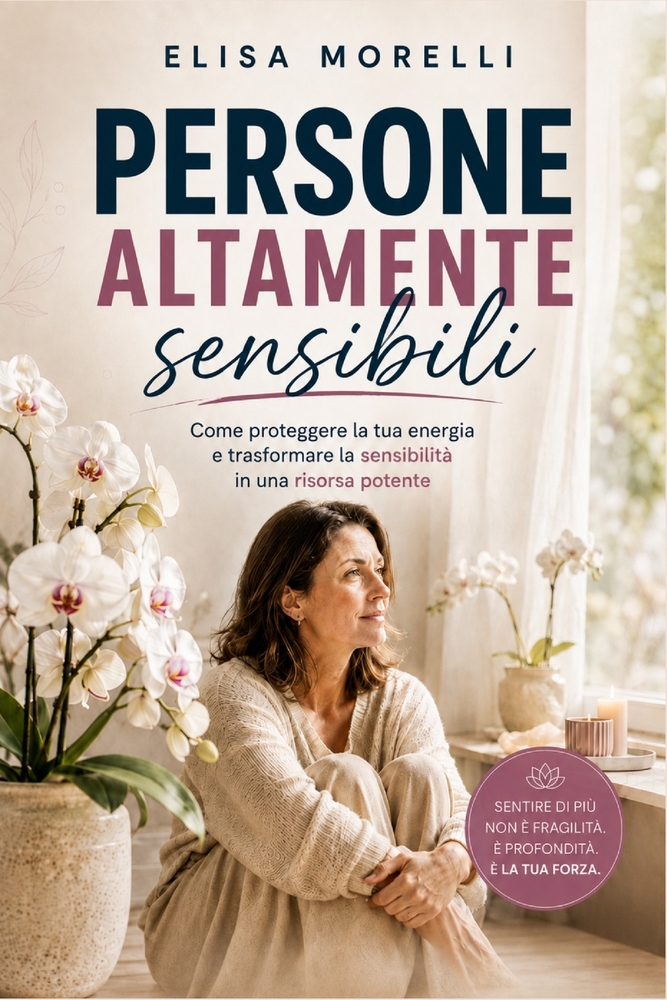 Persone Altamente Sensibili: Come proteggere la tua energia e trasformare la sensibilità in una risorsa potente cover