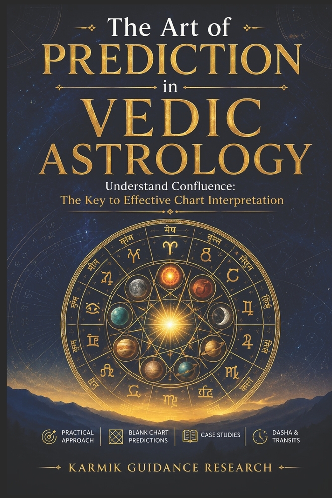 The Art of Prediction in Vedic Astrology: Understand Confluence: The Key to Effective Chart Interpretation cover