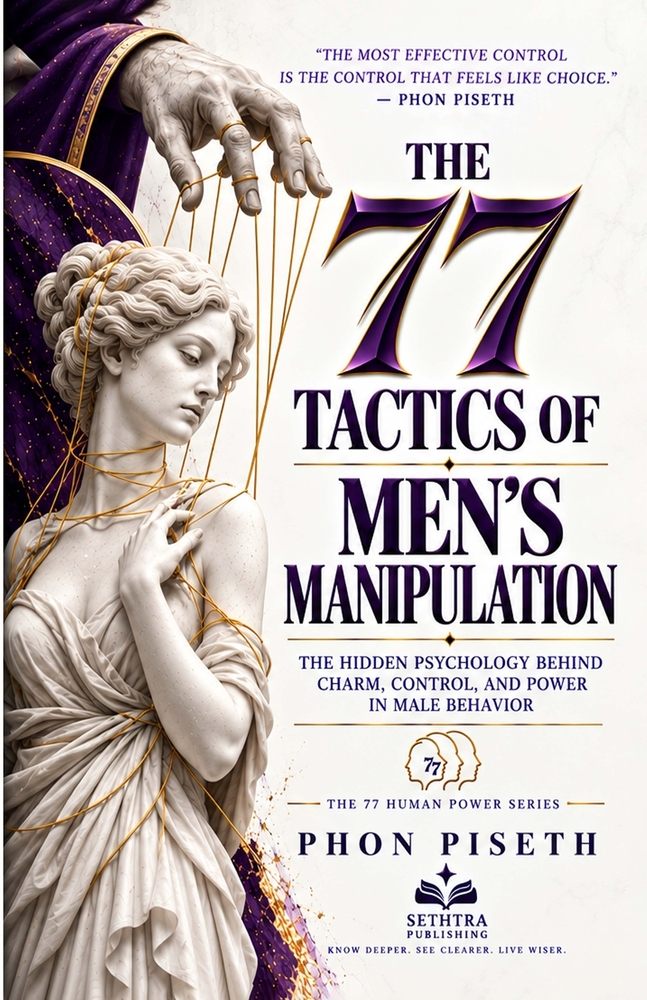 The 77 Tactics of Men's Manipulation: The Hidden Psychology Behind Charm, Control, and Power in Male Behavior cover
