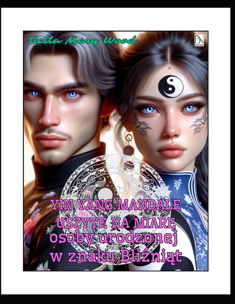 Yin Yang mandale uszyte na miarę osoby urodzonej w znaku Bliźniąt: zdrowie mentalne cover