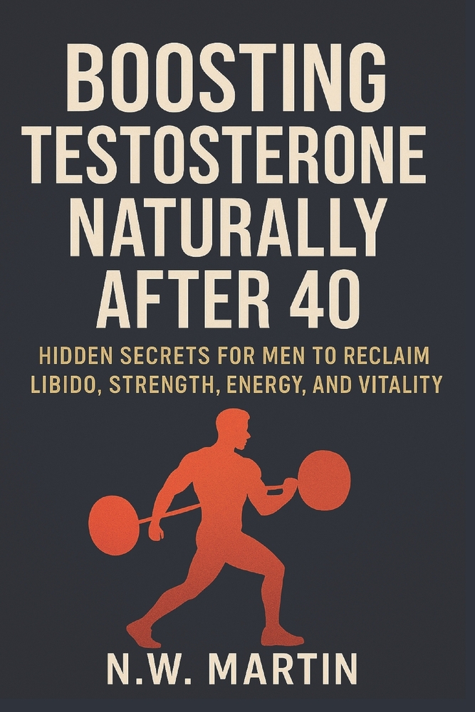 Boosting Testosterone Naturally After 40: Hidden Secrets for Men to Reclaim Libido, Strength, Energy, and Vitality cover