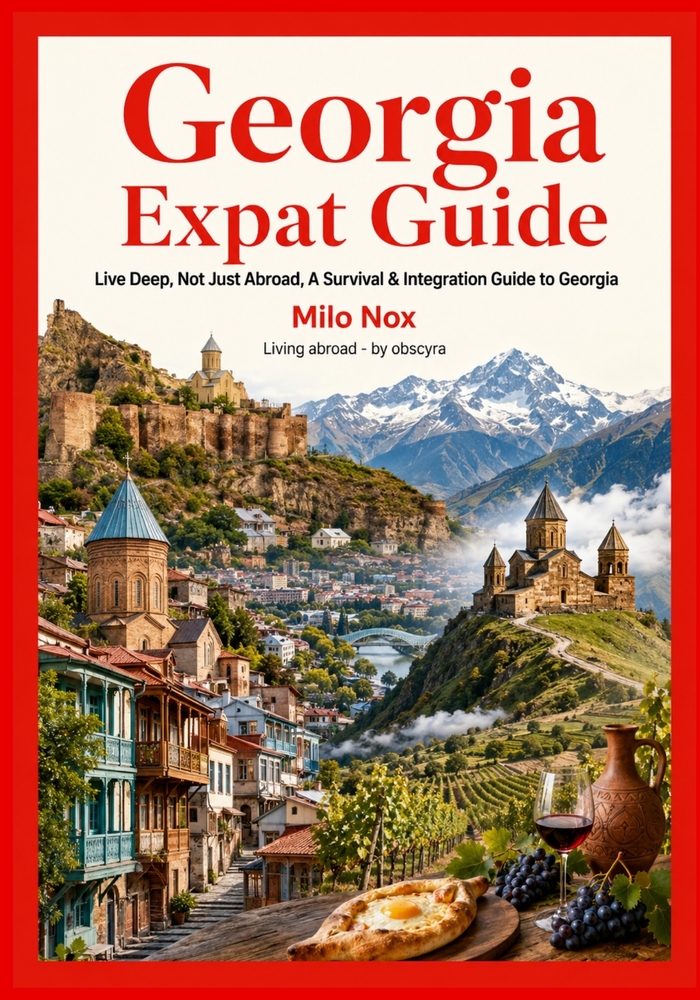 Georgia Expat Guide: Live Deep, Not Just Abroad, A Survival & Integration Guide to Georgia cover