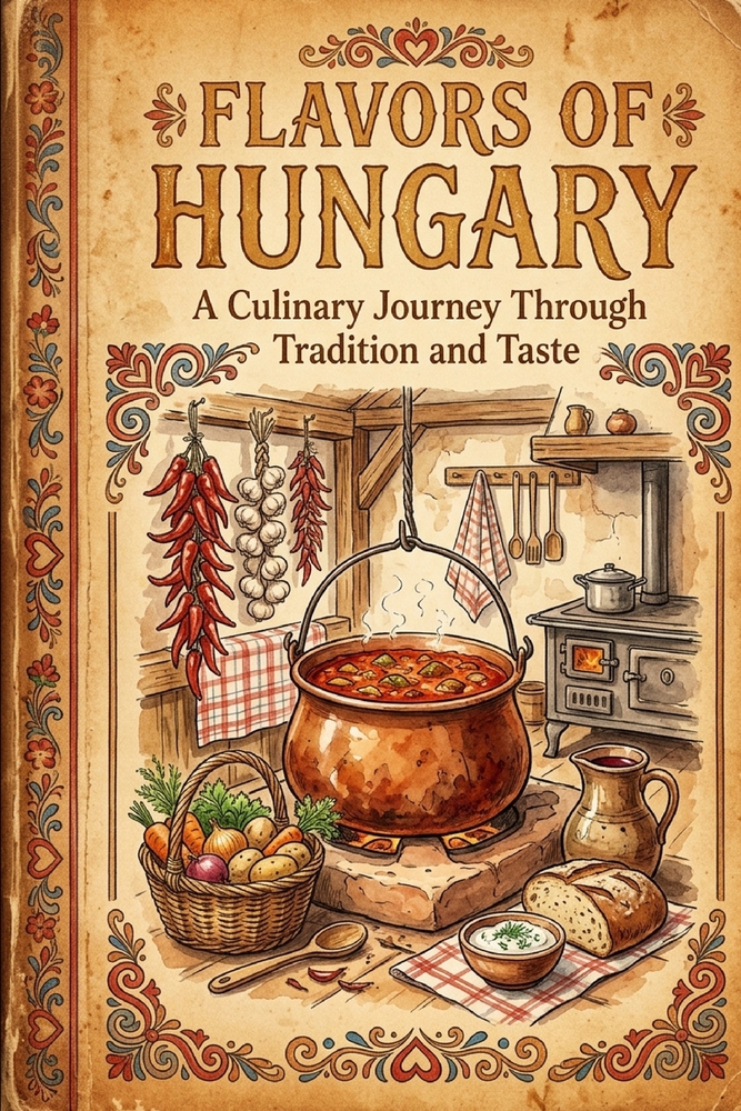Flavors of Hungary: A Culinary Journey Through Tradition and Taste cover